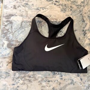 Nike Women's Black and White Sports Bra